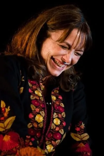 Karen Allen at Popcorn Taxi with Oscar Hillerstrom